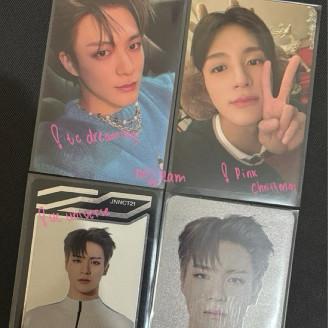 PHOTOCARD PC JENO NCT DREAM MD UNIVERSE, DREAMING, PINK CHRISTMAS, UC RESONANCE 2021 OFFICIAL