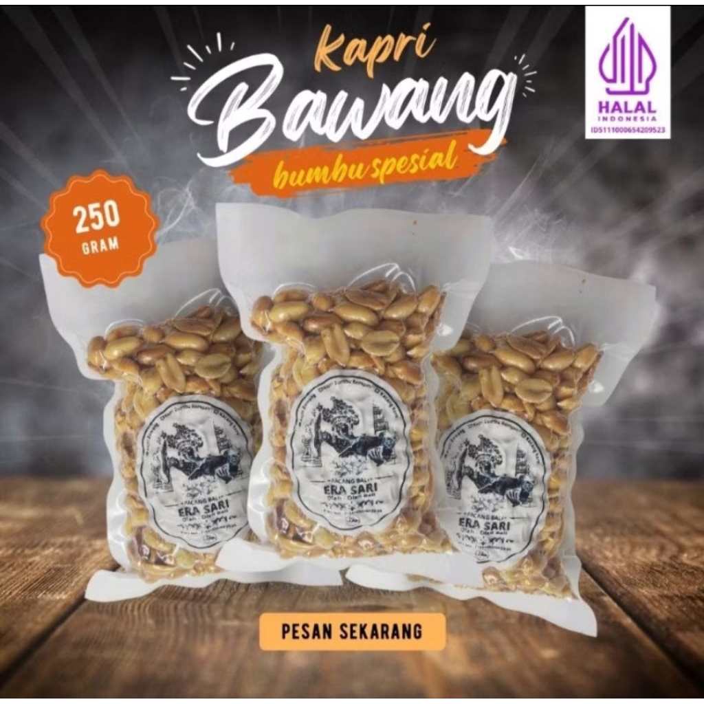 

kacang kapri khas bali 250 gram