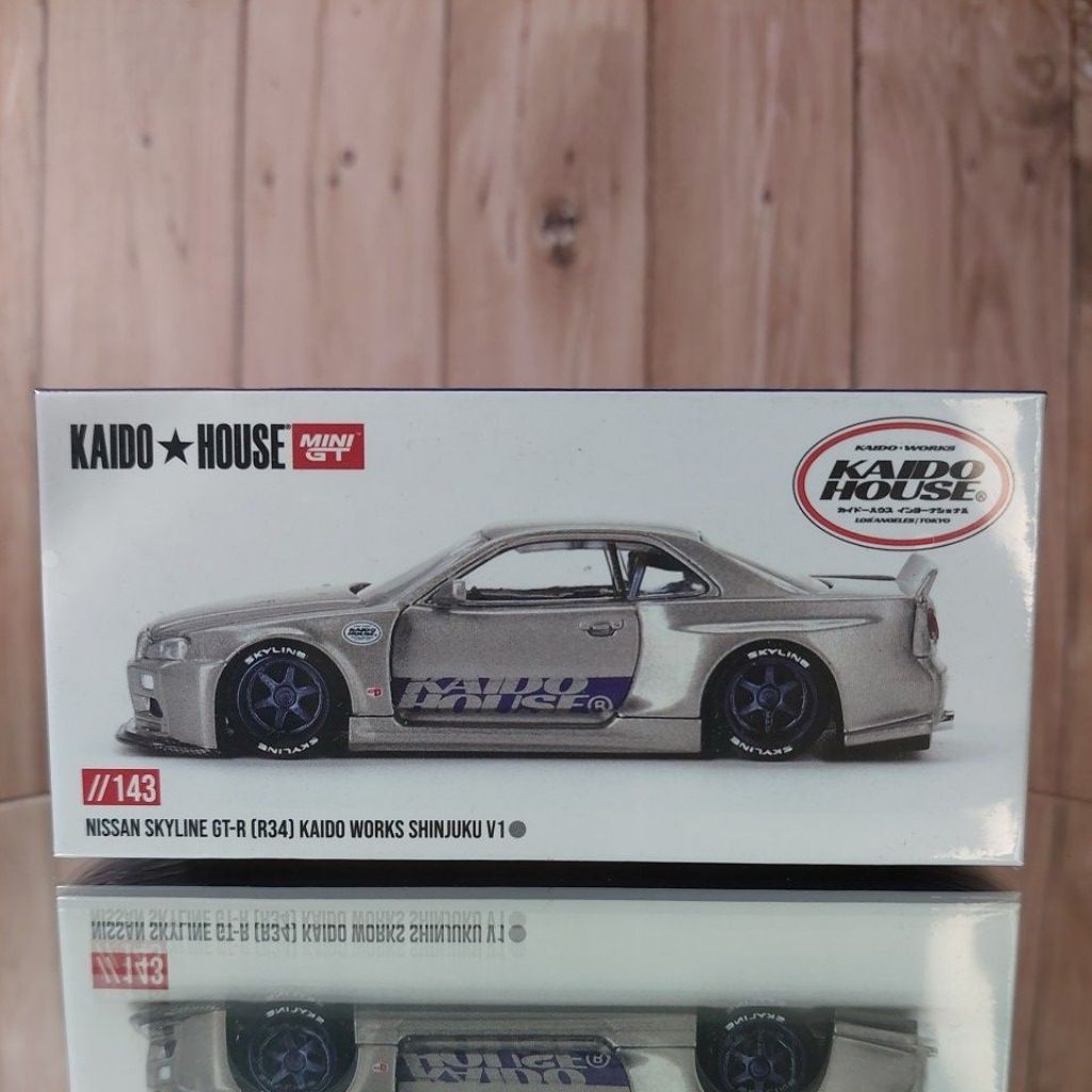 Mini GT Kaido House Nissan Skyline GT R34