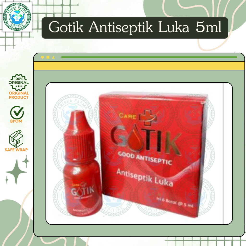 Gotik Antiseptik Luka 5ml
