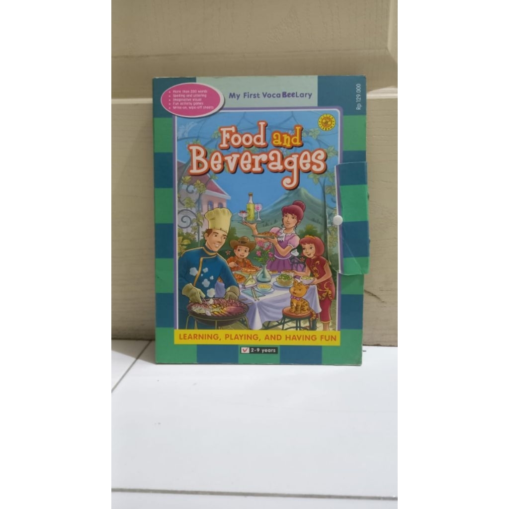 My First VocaBeeLary: Food and Beverages