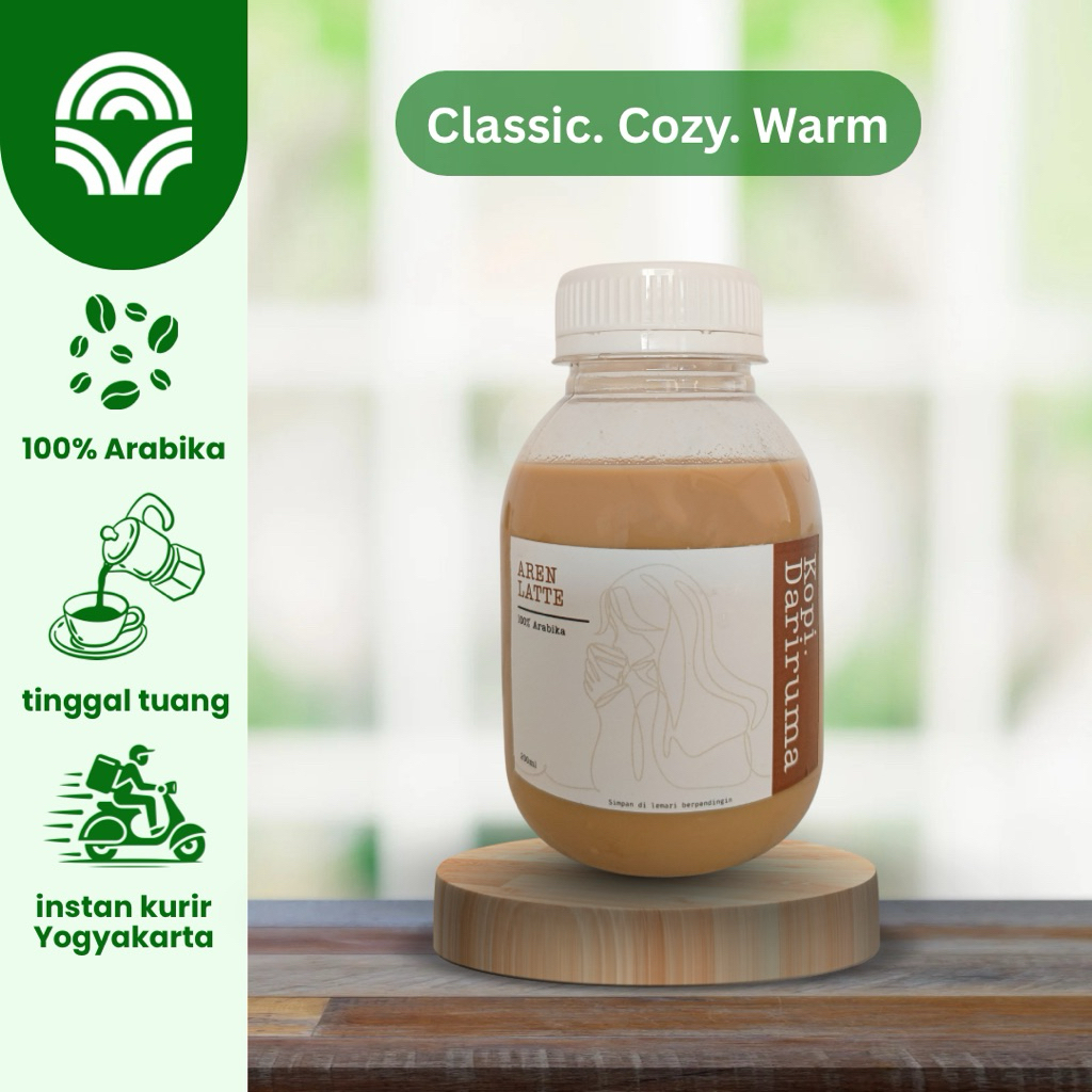 

Kopi Susu Botol Aren Latte – Kopi Susu Gula Aren Premium, Minuman Kekinian
