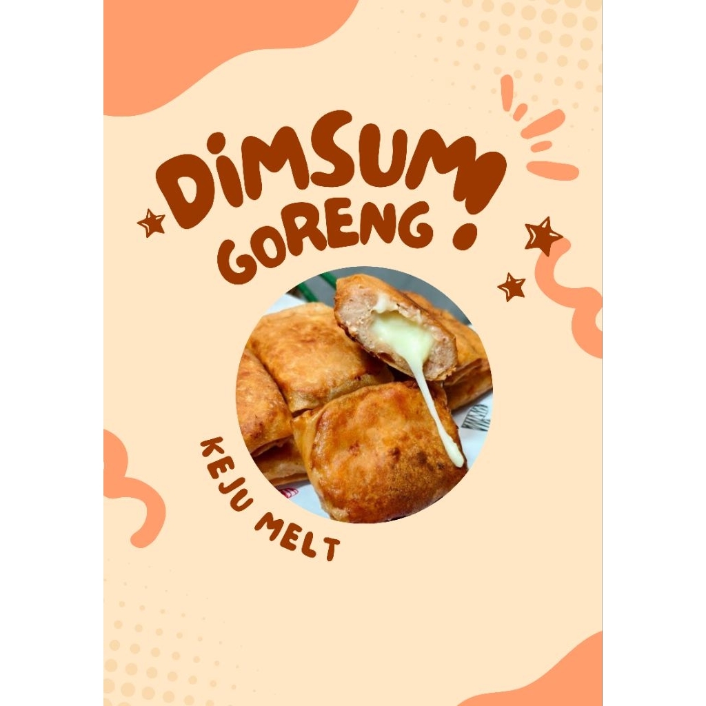 

dimsum goreng keju melt