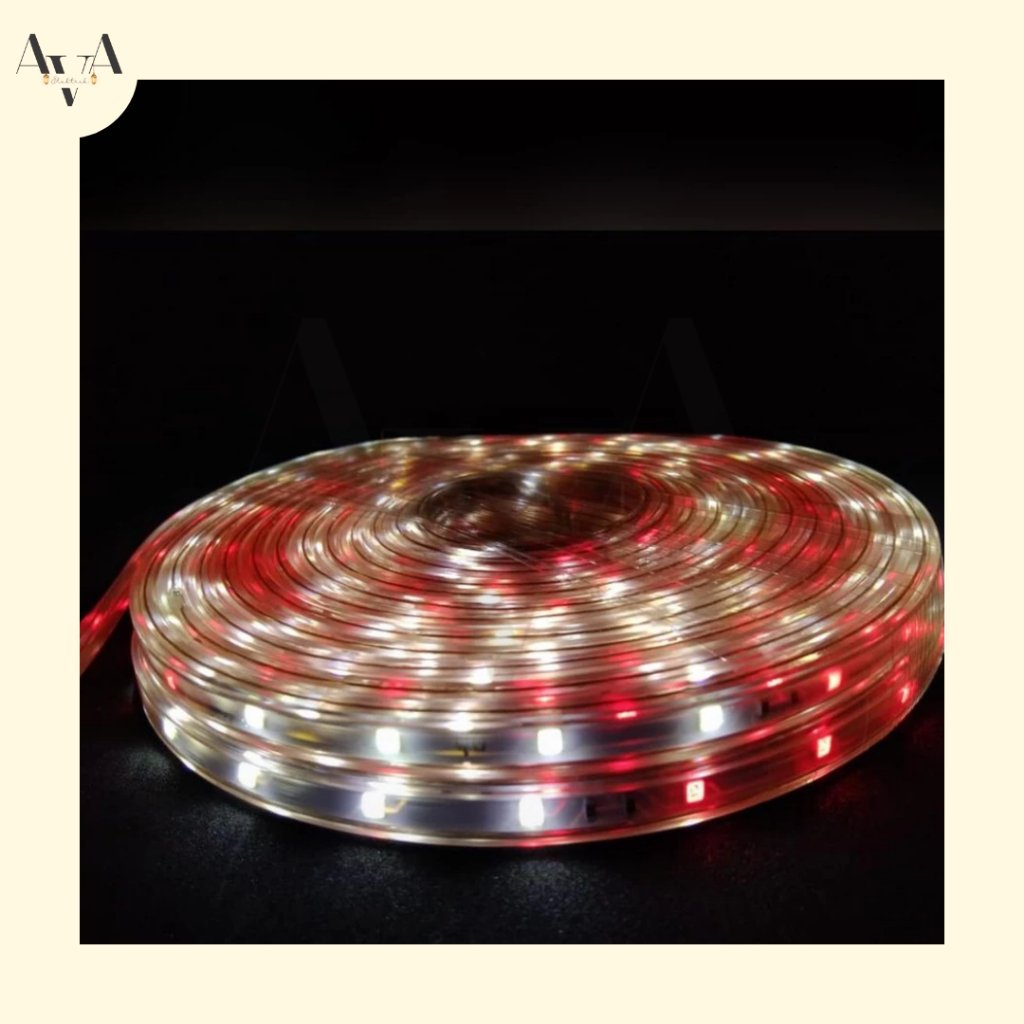 Led Strip Merah Putih 10Y/LedStrip Merah Putih/Lampu Hias Merah Putih