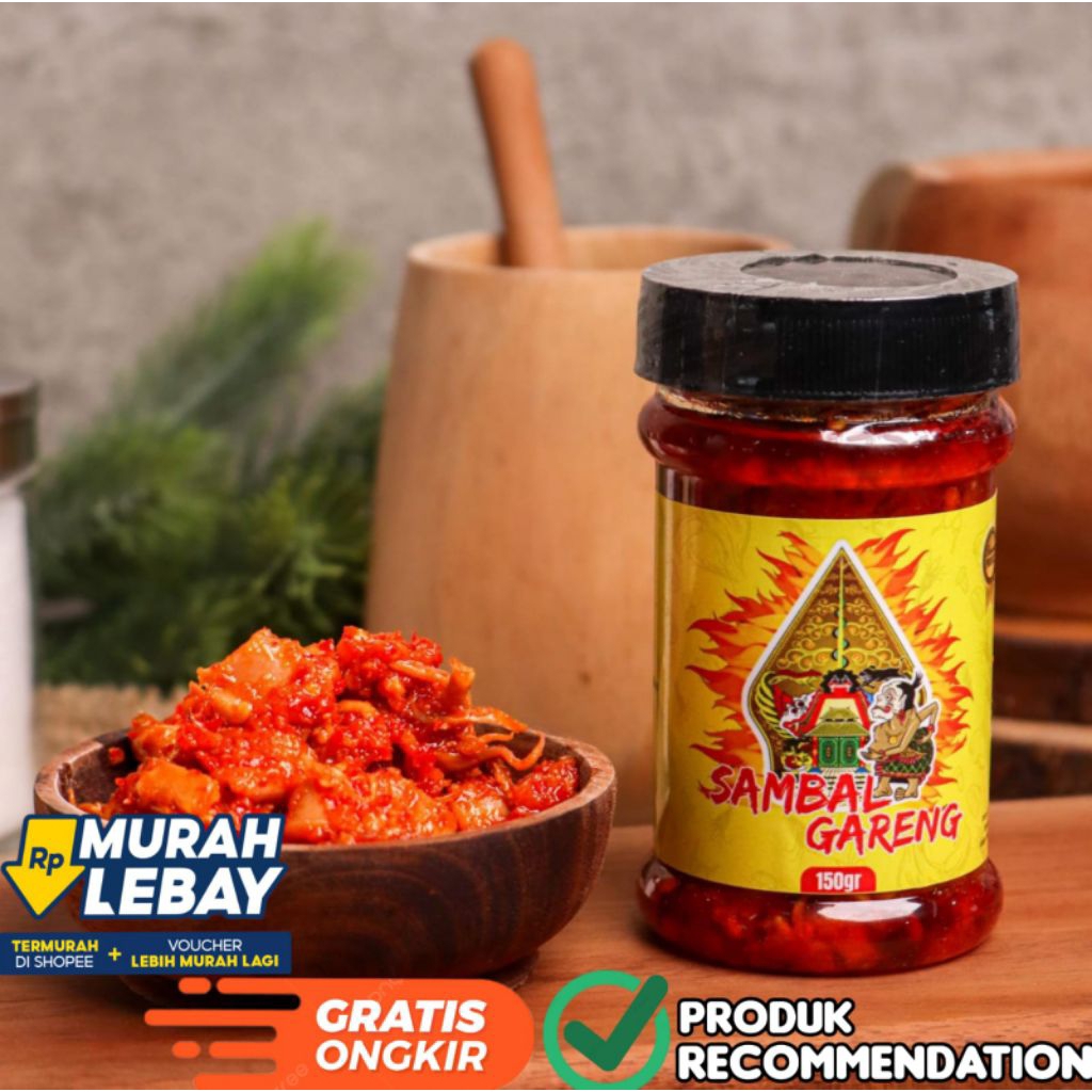 

150 Gram Sambal Cumi Pedas Nampol Homemade Halal