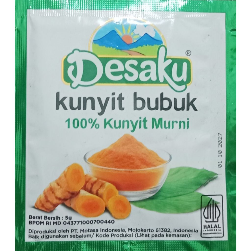 

Kunyit Bubuk Desaku 5g x 12 pcs