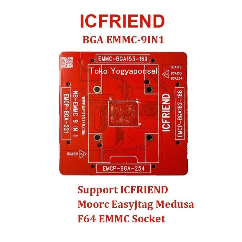 icfriend PCB emmc ic friend untuk F64 ultra Flash64 box terbaru original