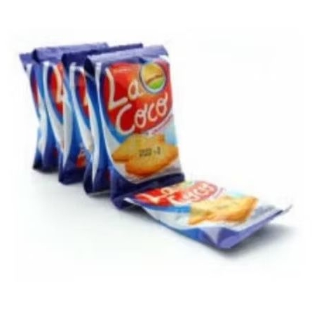 

Biskuit Khong Guan LA COCO Cokelat 1 pak isi 10 Pcs 15gr