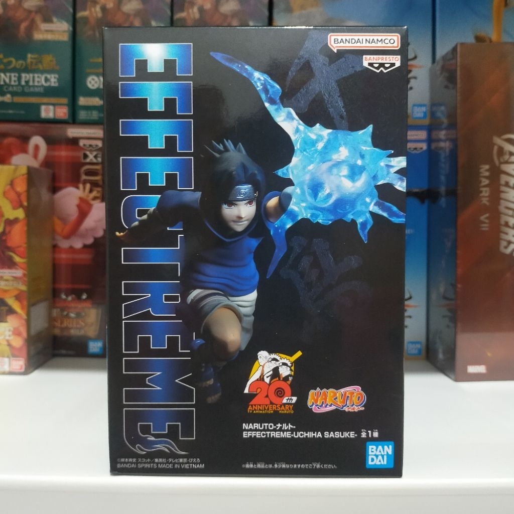 Banpresto Effectreme Naruto 20th Anniversary Figure Sasuke