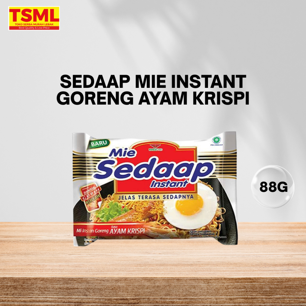 

Sedaap Mie Instant Goreng Ayam Krispi 88g