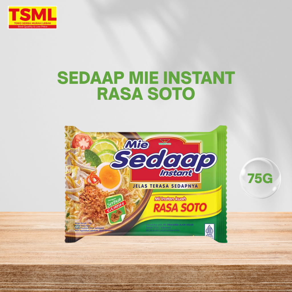 

Sedaap Mie Instant Soto 75g