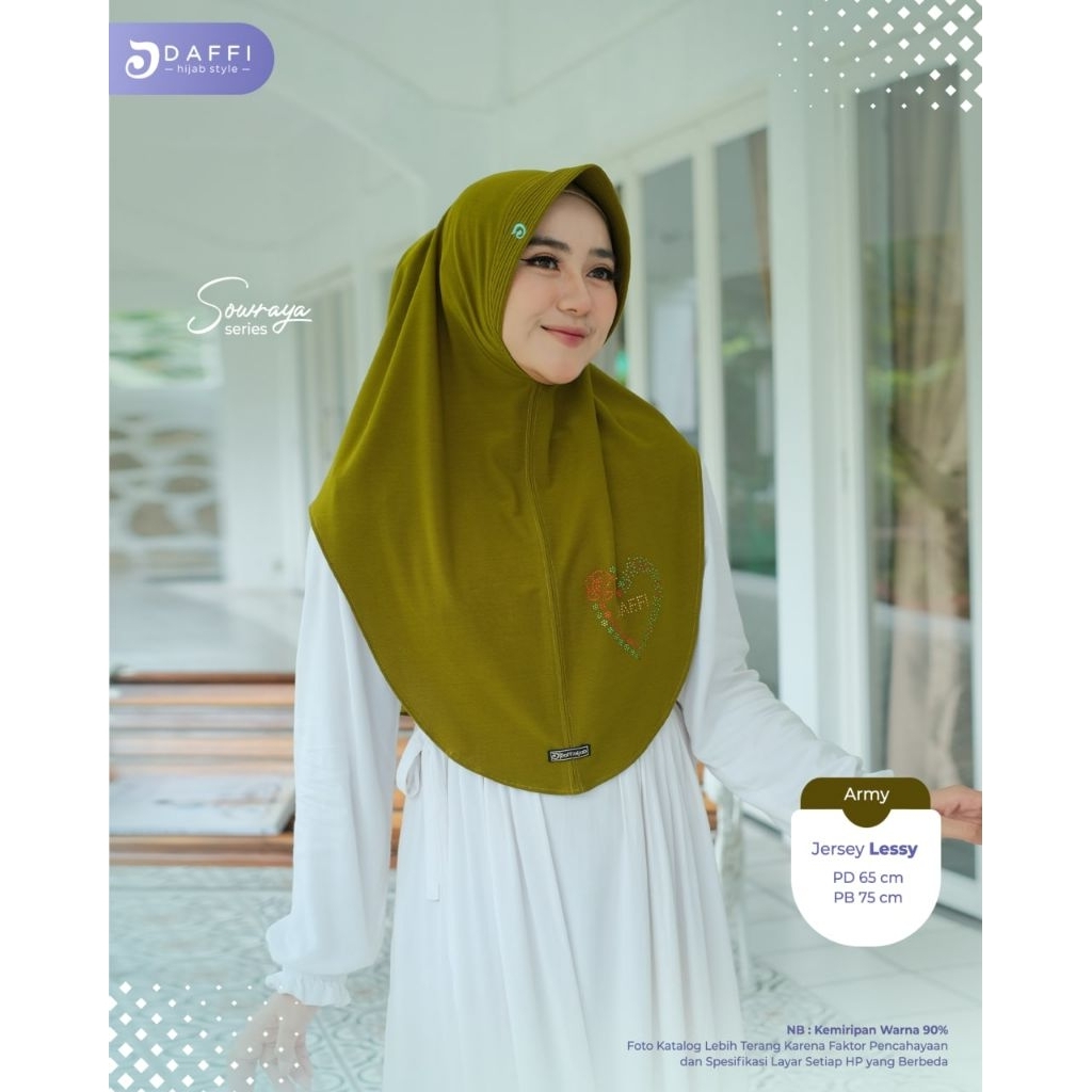 Hijab Instant Sowraya By Daffi Hijab