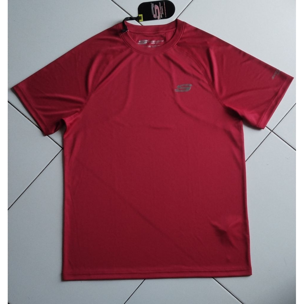 KAOS SKECHERS PRIA RUNNING