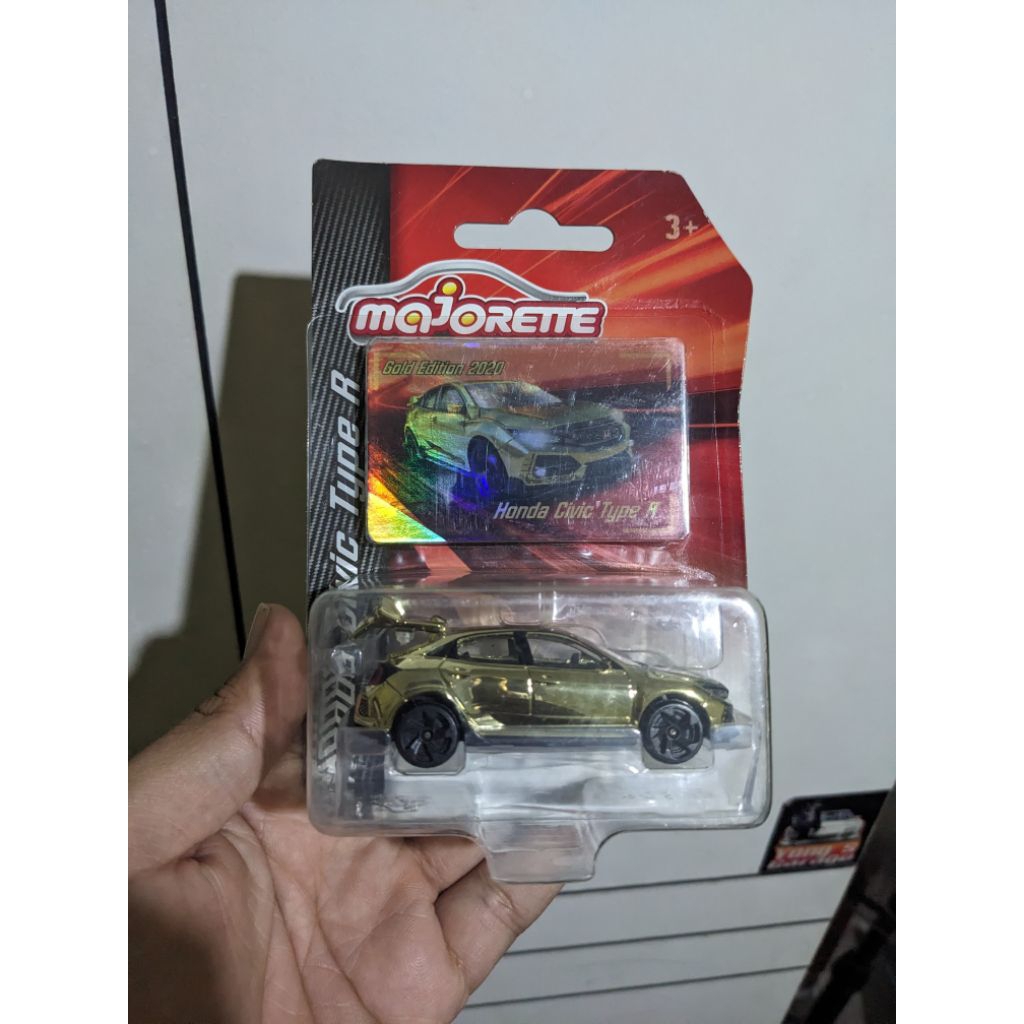 Majorette Gold Edition 2020 Honda Civic Type R & HW Acura Integra GSR