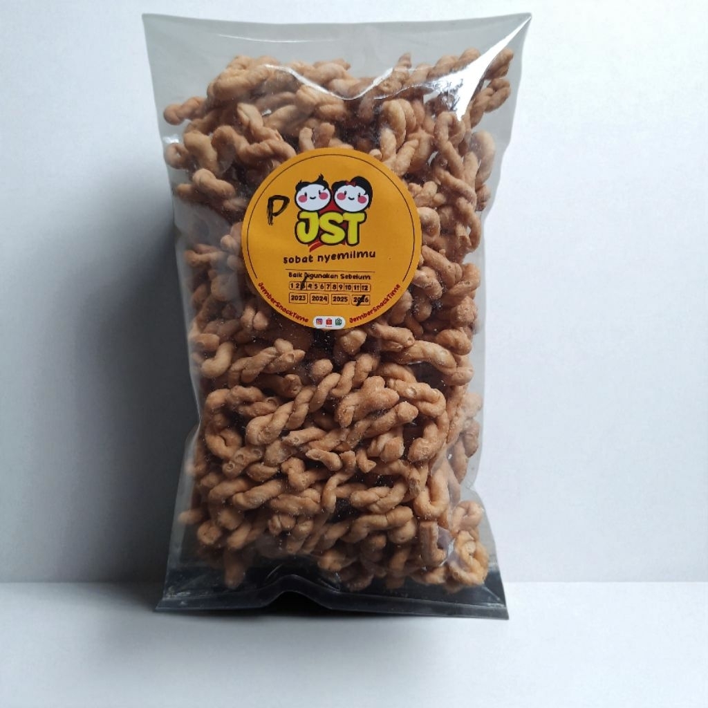 

[250gr] Plintiran Pluntiran Untir Untir Kue Tambang Kiloan Jember Snack Time