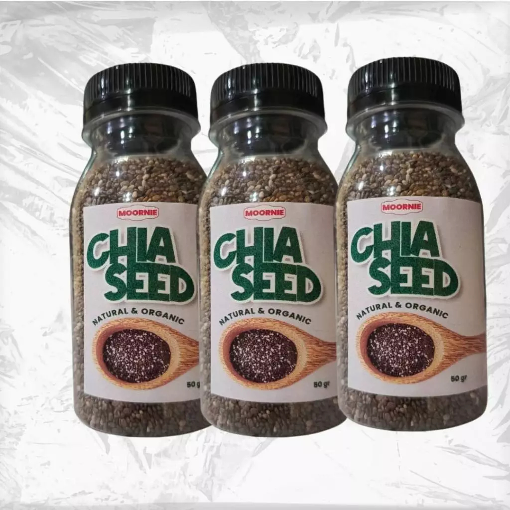 

Chia Seed Moornie 50gr Superfood Kaya Serat Dan Protein