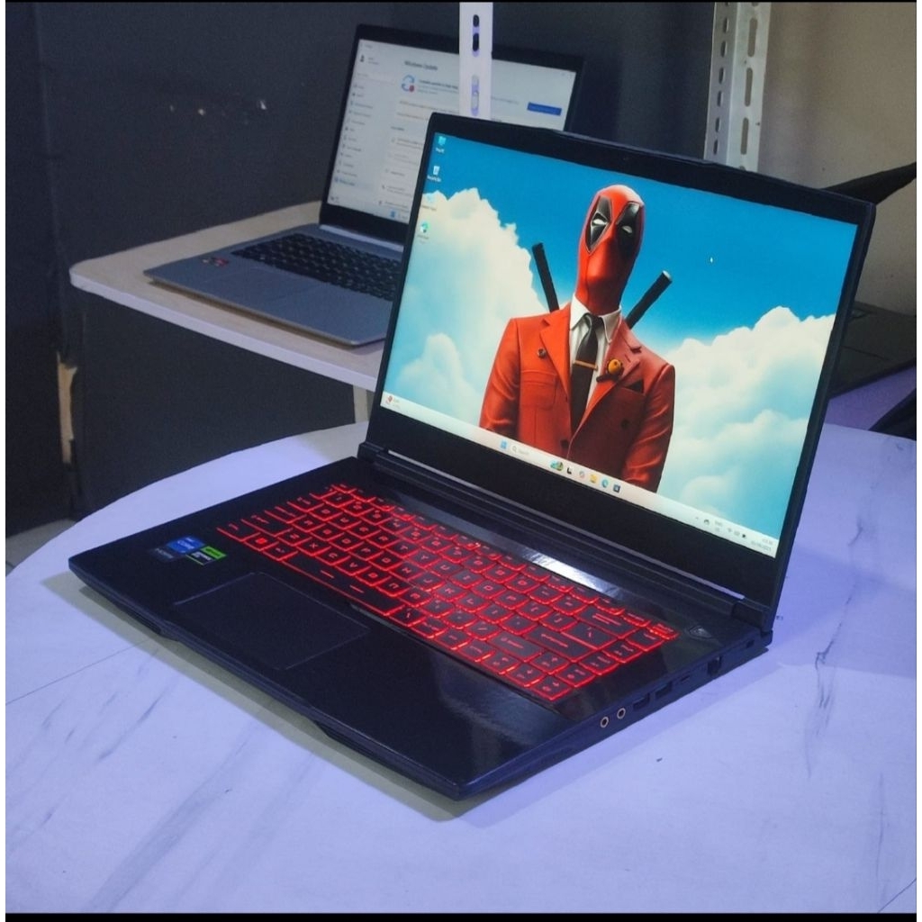 MSI GF63 THIN 11UC I7 GEN11 RTX 3050 4GB FULLSET LIKE NEW