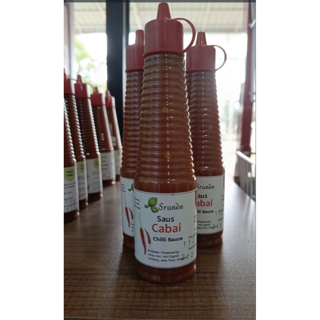 

Saus Tomat Srunen | Saos Tomat | Saos Pedas | Saos Tomat Pedas | Saos Tiram Srunen 140 Ml aman untuk anak bebas msg bebas pengawet