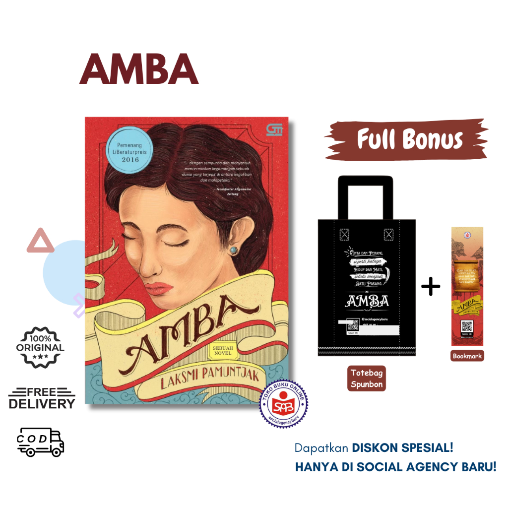 Novel Amba - Laksmi Pamuntjak