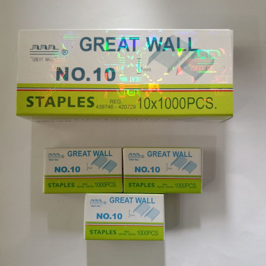 

Isi Staples GREAT WALL no.10 ORI (pack)