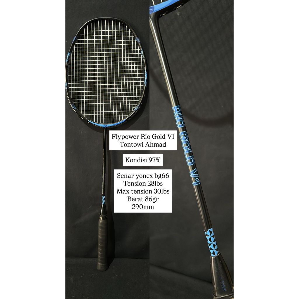Flypower Rio Gold V1 Tontowi Ahmad Series