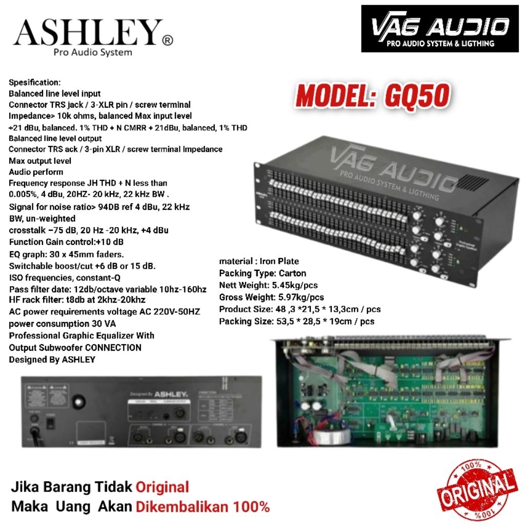 EQUALIZER ASHLEY GQ50