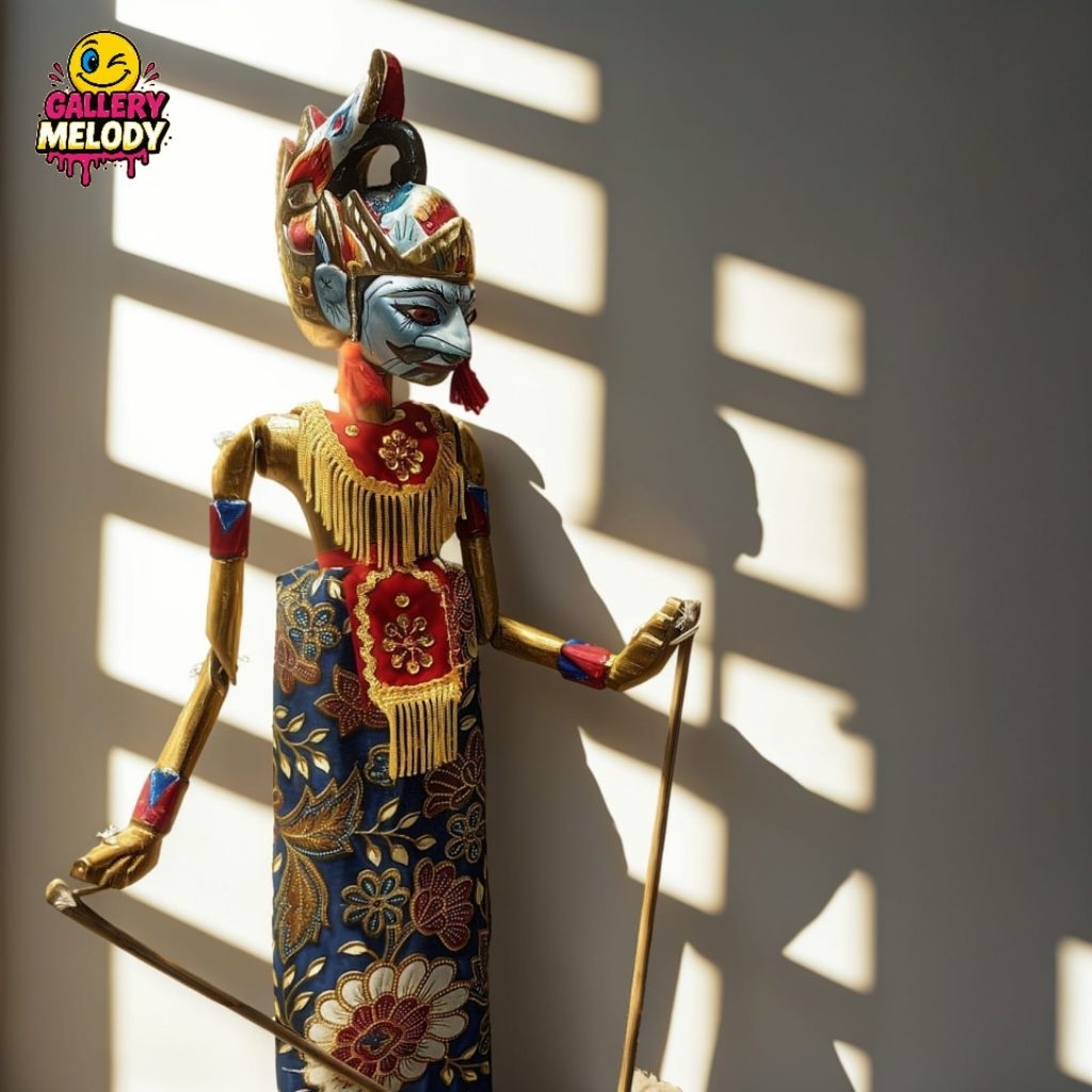 Wayang Golek GatotKaca uk 50cm