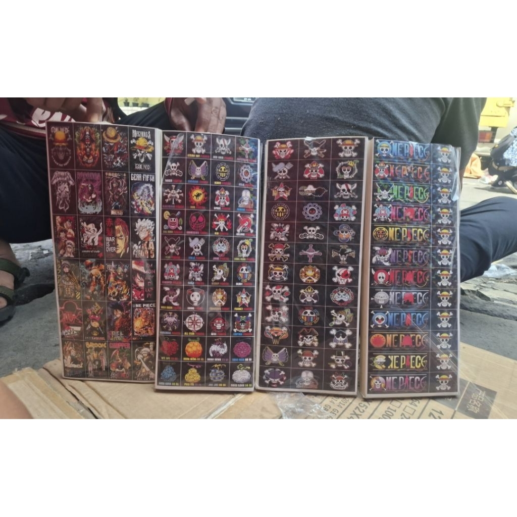 

[set 4lmb Kcl] Stiker one Piece