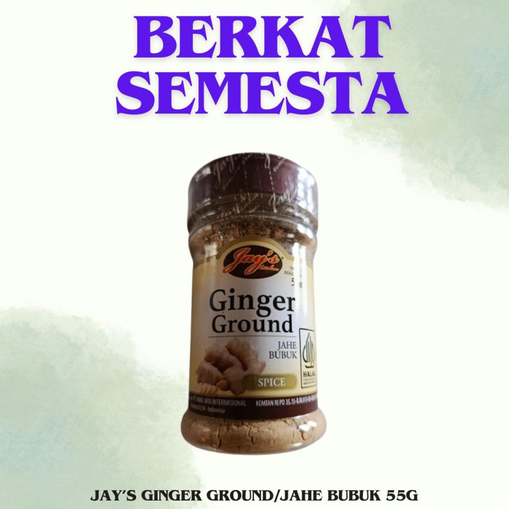 

JAY'S GINGER GROUND/JAHE BUBUK 55G
