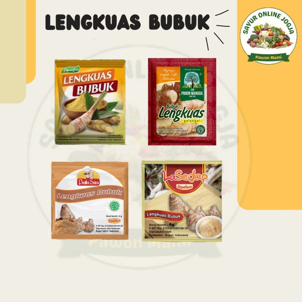 

Lengkuas bubuk - PAWON MAMI SAYUR ONLINE JOGJA