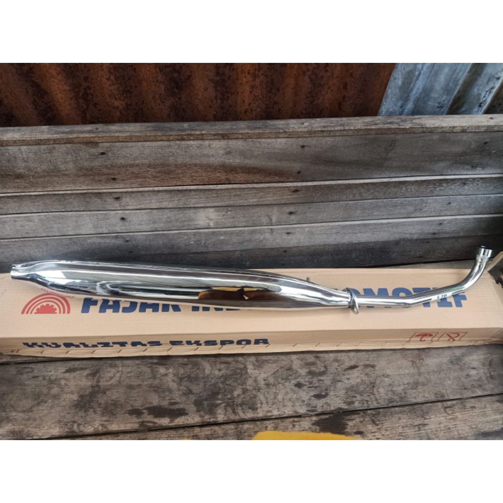 Knalpot Honda C70 Fajar indah Original