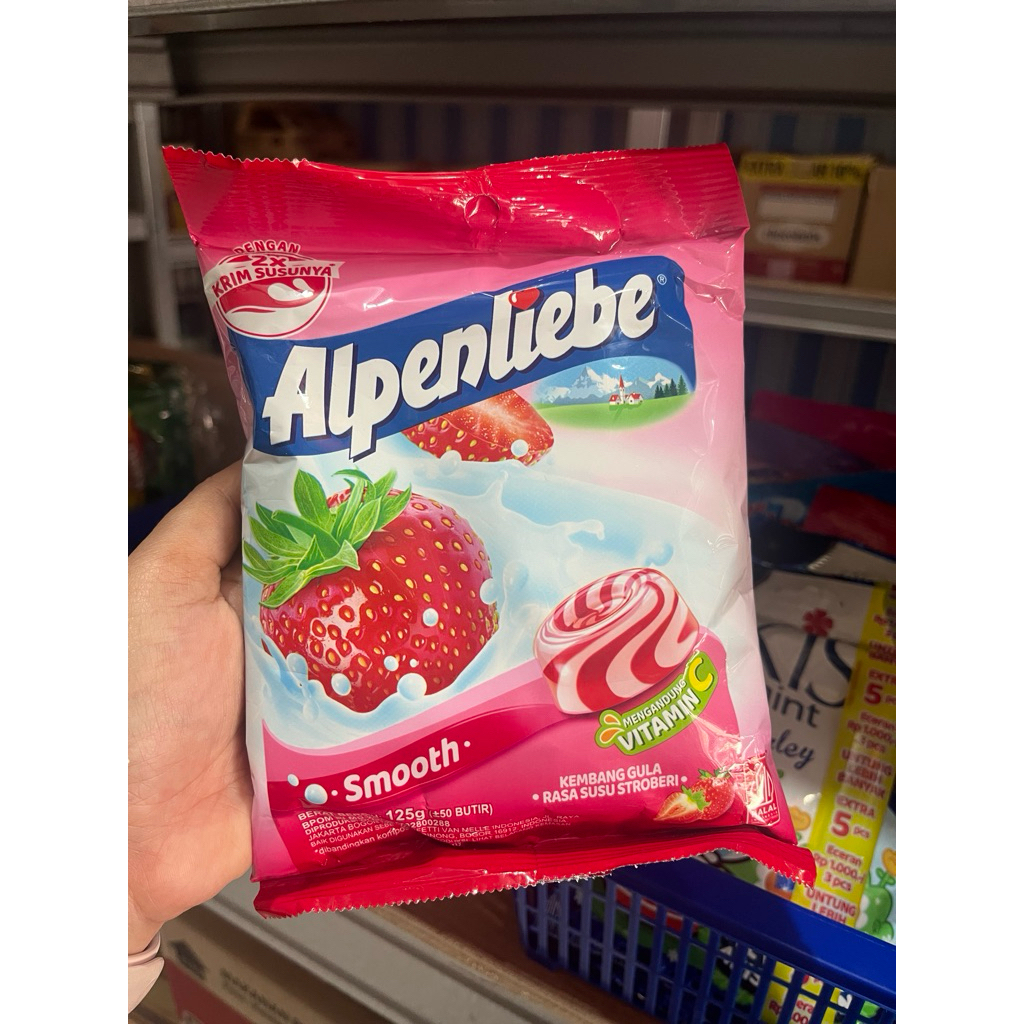 

PERMEN ALPENLIEBE 125 GRAM HARGA PER BUNGKUS