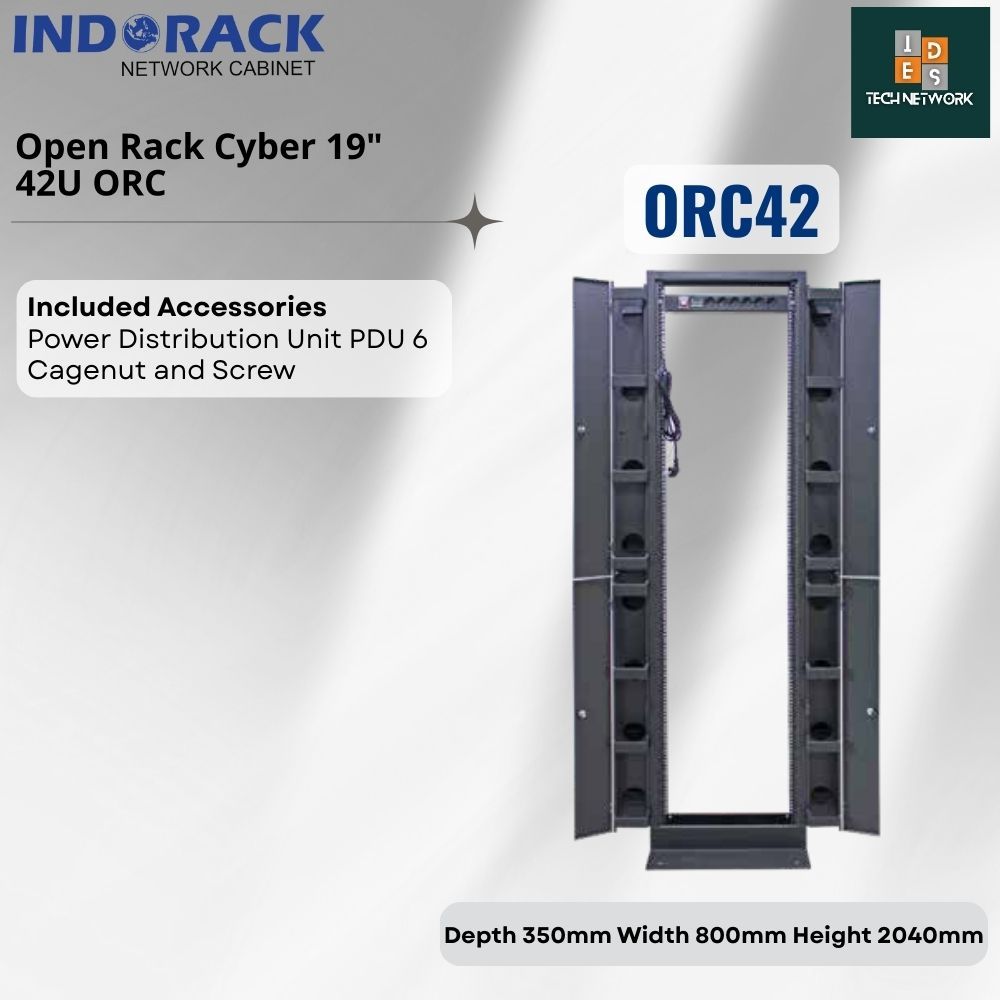 Indorack Open Rack Cyber ORC42 42U Rack Server
