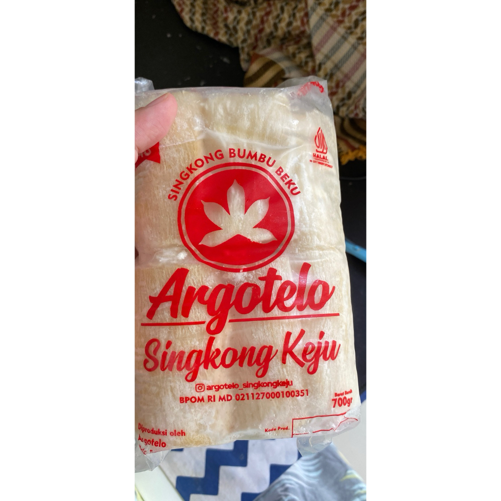 

Singkong Goreng Keju Argotelo 700gr - Siap Goreng