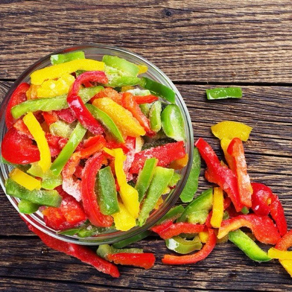 

Paprika Slice 1 kg / Paprika potong / Paprika Frozen / Sayur Frozen