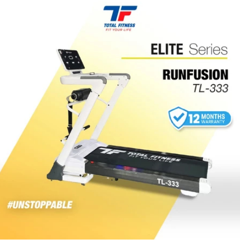 Treadmill Elektrik Listrik Multifungsi TL333 Alat Olahraga Lari Ditempat Bisa Di Lipat