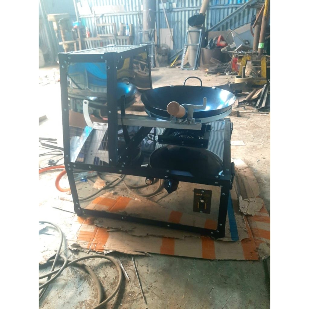 mesin masak nasi goreng /mesin masak serbaguna sistem robot bisa mengaduk sendiri OTOMATIS
