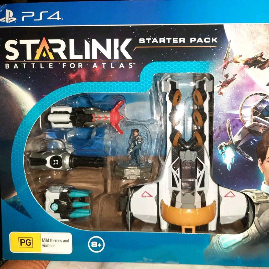 BD PS4 2nd Starlink Battle for Atlas Starter Pack Kaset Murah Bekas