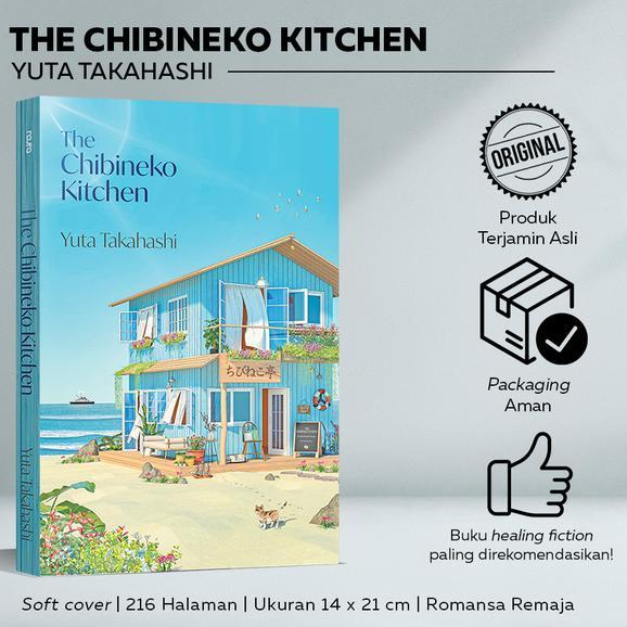 Buku Novel The Chibineko Kitchen - Yuta Takahashi