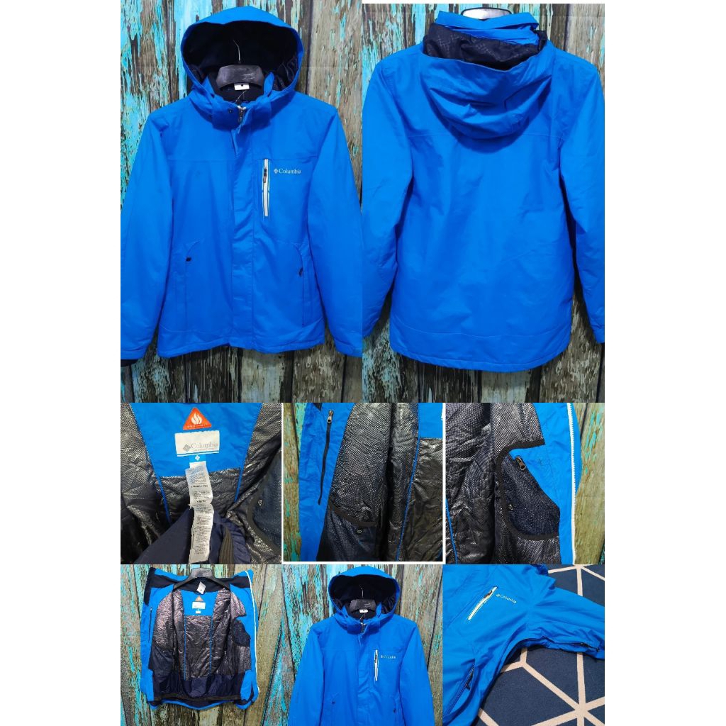Jaket Outdoor COLUMBIA OMNI HEAT size L (P 71cm L 56cm)