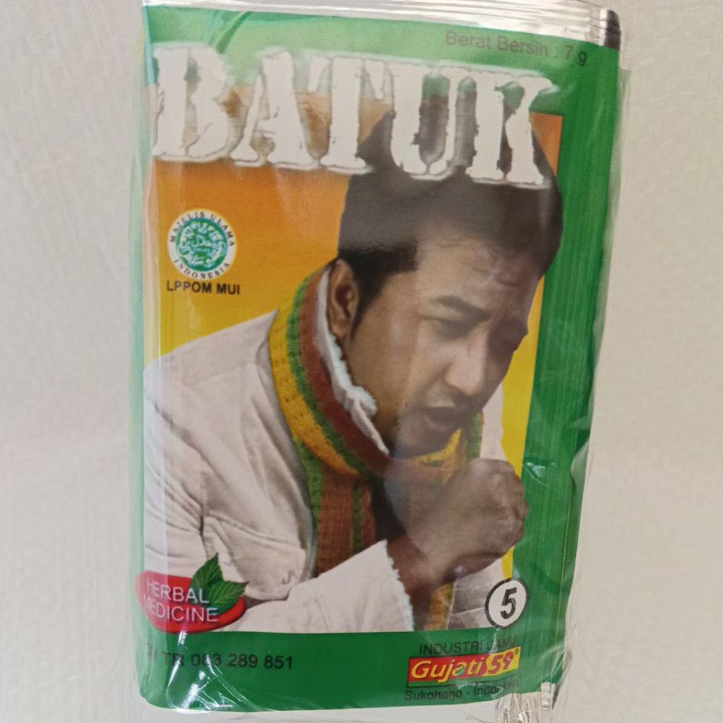 

Jamu Gujati BATUK isi 10 bungkus