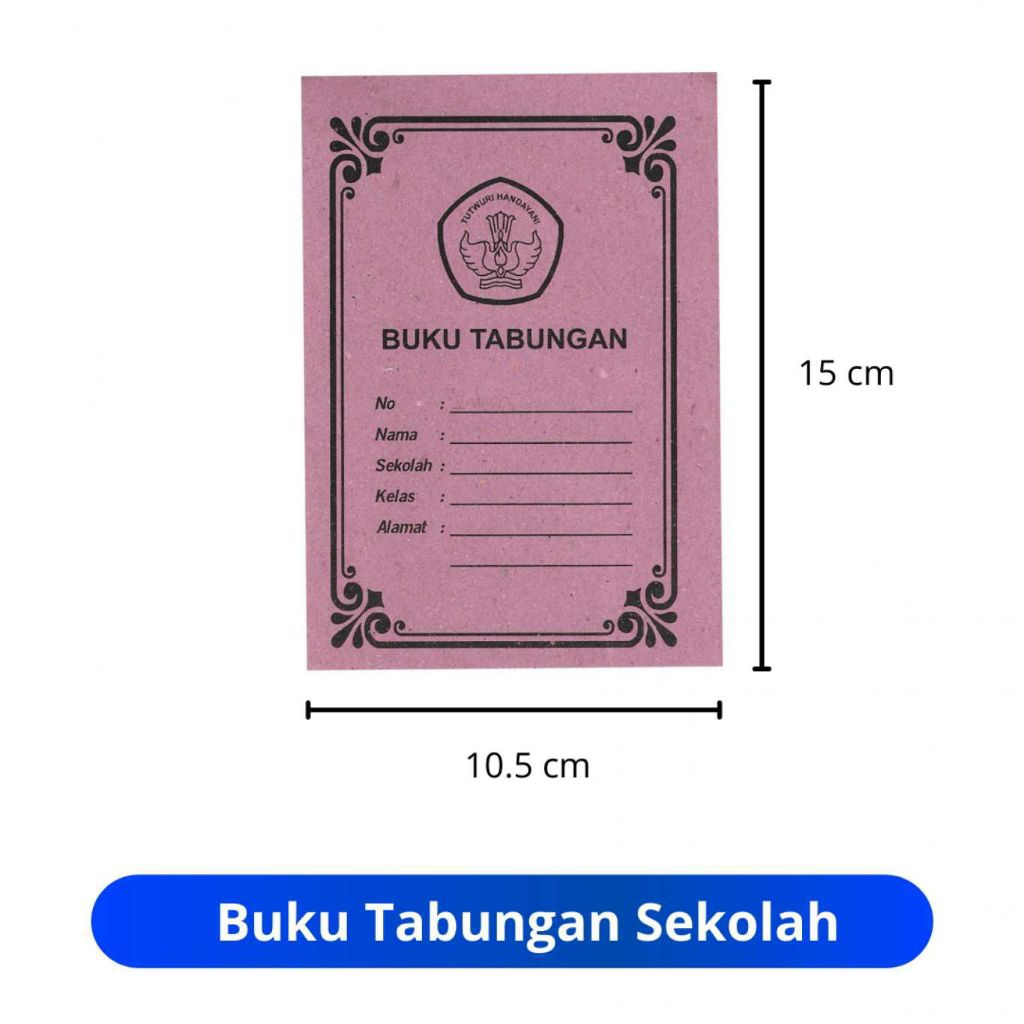 

(1 biji ) Buku tabungan