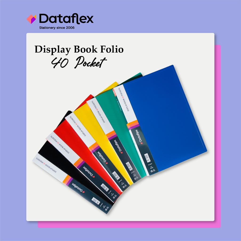 

Display Book Folio 40 Pocket Dataflex