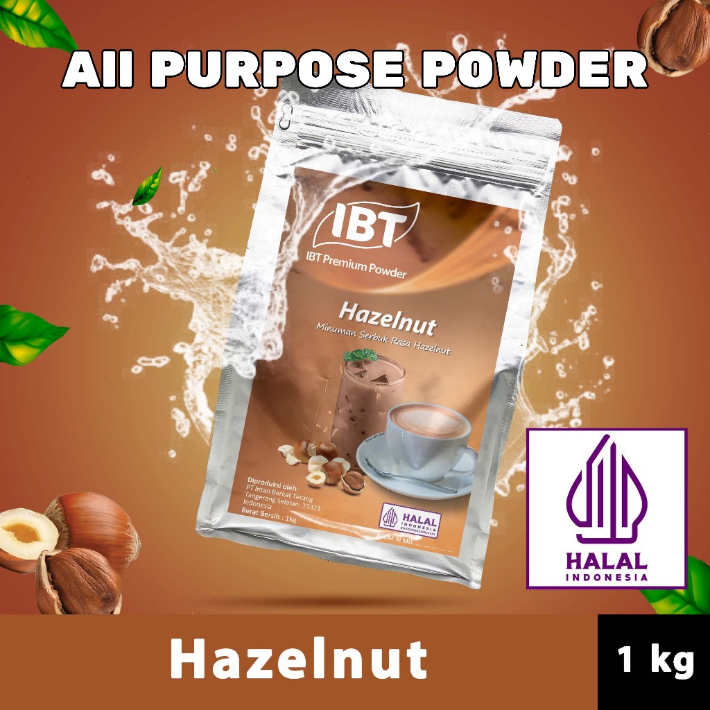 

Bahan Minuman Bubuk Kacang Hazelnut Bubble Tea Drink Powder Bagus