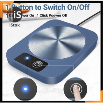 PURRINI Tatakan Pemanas Gelas Coffee Cup Warmer Heating Pad Coaster - WJ-NB03 - ISNEW