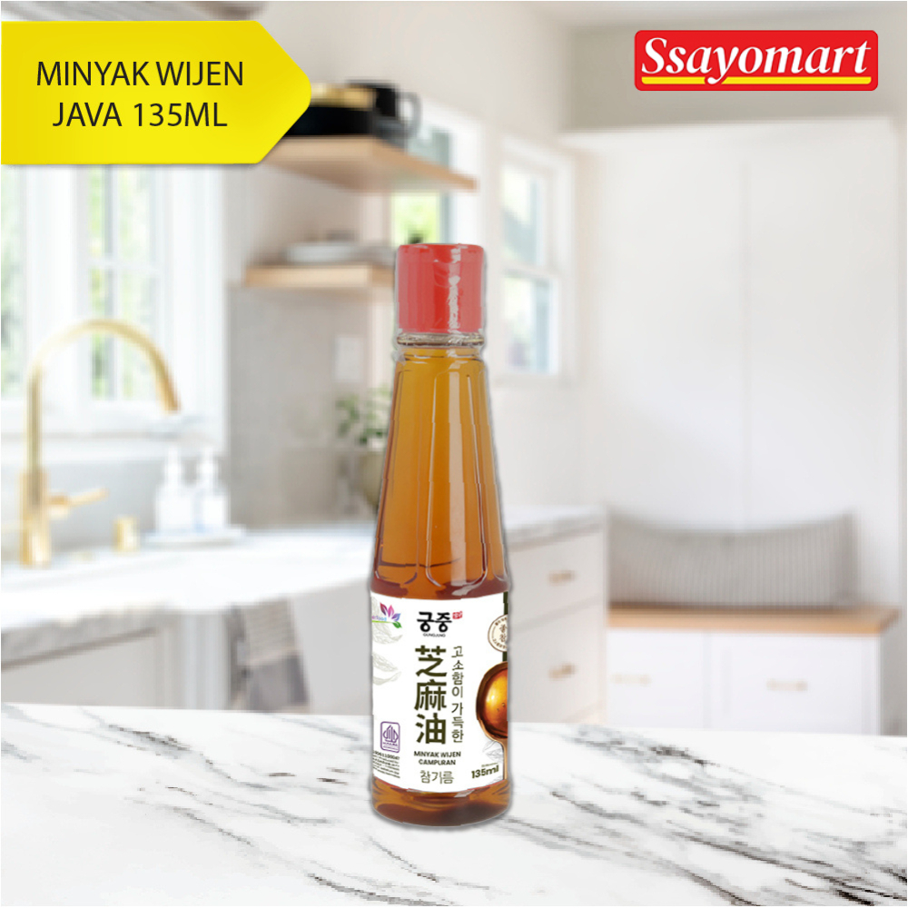 

MINYAK WIJEN JAVA SUPER FOOD 135 ML / SESAME OIL KOREA HALAL