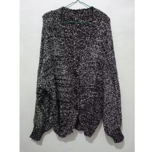 INGNI Cardigan Rajut Oversize Tangan Balon size M
