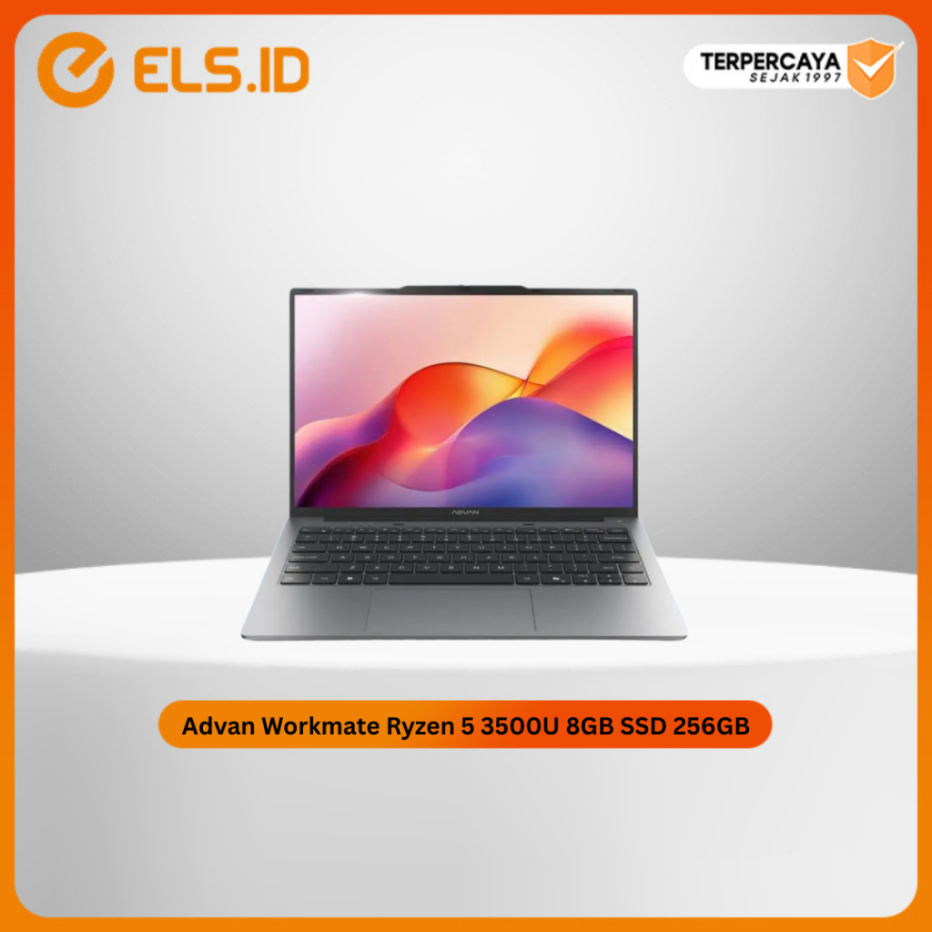 Laptop Advan Workmate Ryzen 5 3500U 8GB SSD 256GB Grey