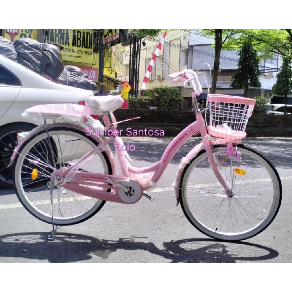 SEPEDA MINI KERANJANG DEWASA NEW PHOENIX 26 INCH TERBARU