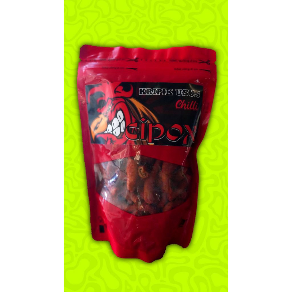 

KRIPIK USUS CRISPY PEDAS 100 GR
